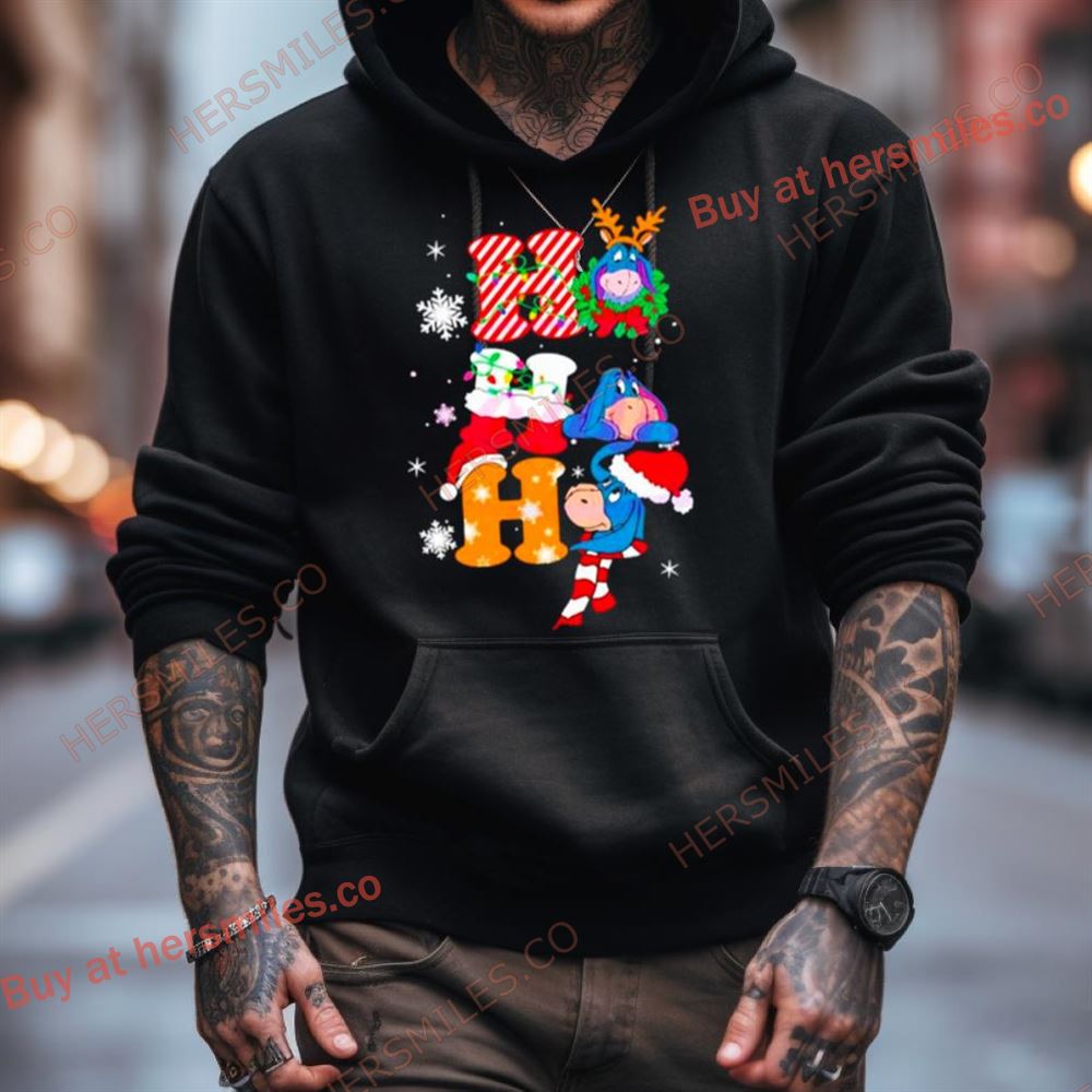 Eeyore Ho Ho Ho Christmas Lights Shirt Eeyore Ho Ho Ho Christmas Lights Shirt