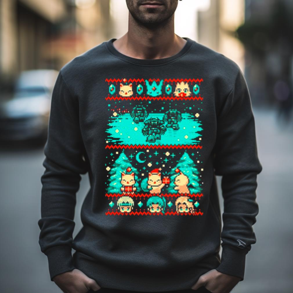 Esper Of Christmas 8 Bit Ugly Christmas Shirt