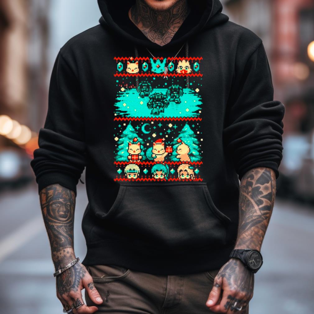 Esper Of Christmas 8 Bit Ugly Christmas Shirt Esper Of Christmas 8 Bit Ugly Christmas Shirt