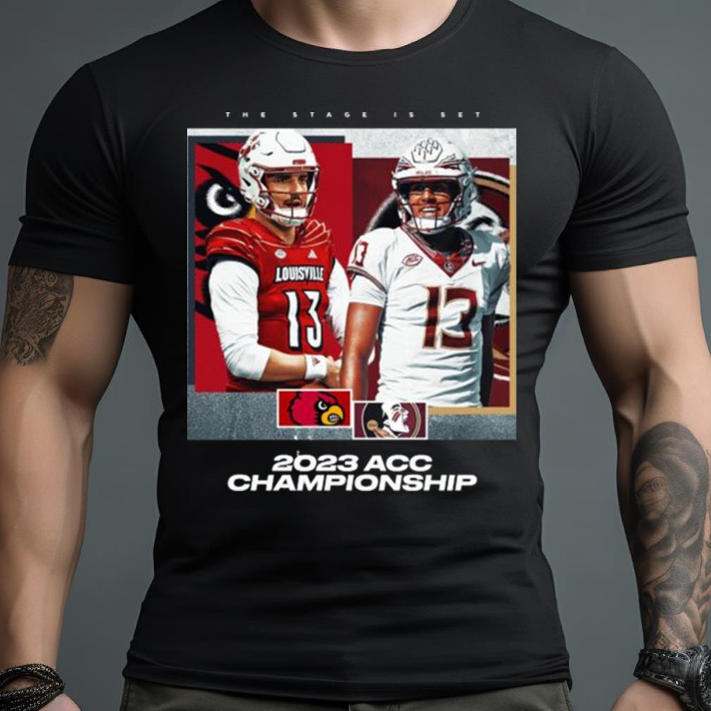 Florida State Seminoles Vs Louisville Cardinals 2023 Acc Football Championship Shirt