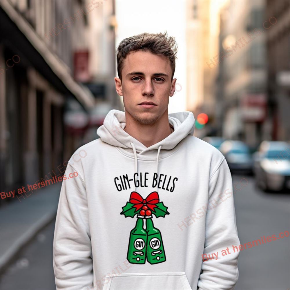Gin Gle Bells Jingle Pun Funny Christmas Drinking Party Shirt Gin Gle Bells Jingle Pun Funny Christmas Drinking Party Shirt