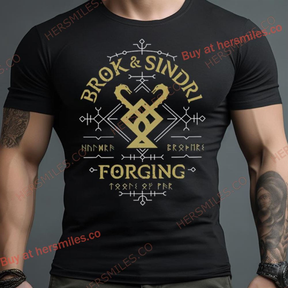 God Of War Brok & Sindri Forging Shirt