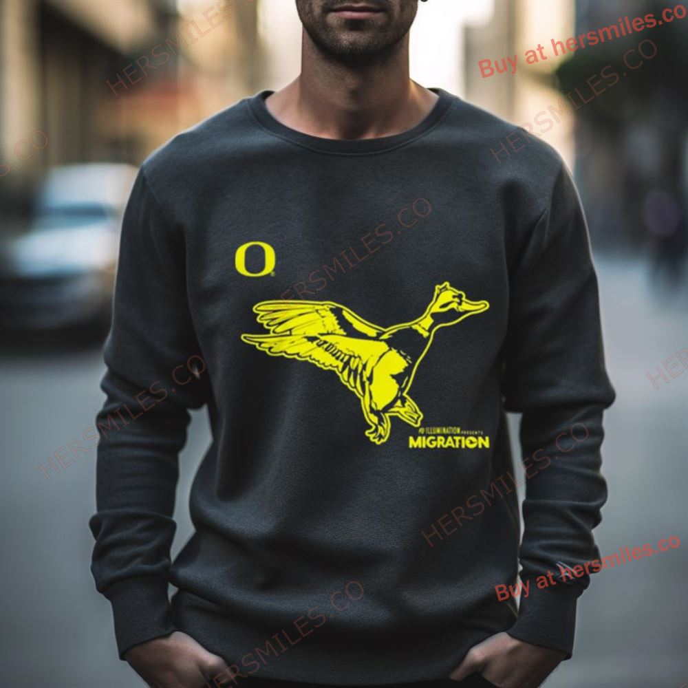 Green Illumination Presents Migration Pack Yellow Flying Duck Shirt