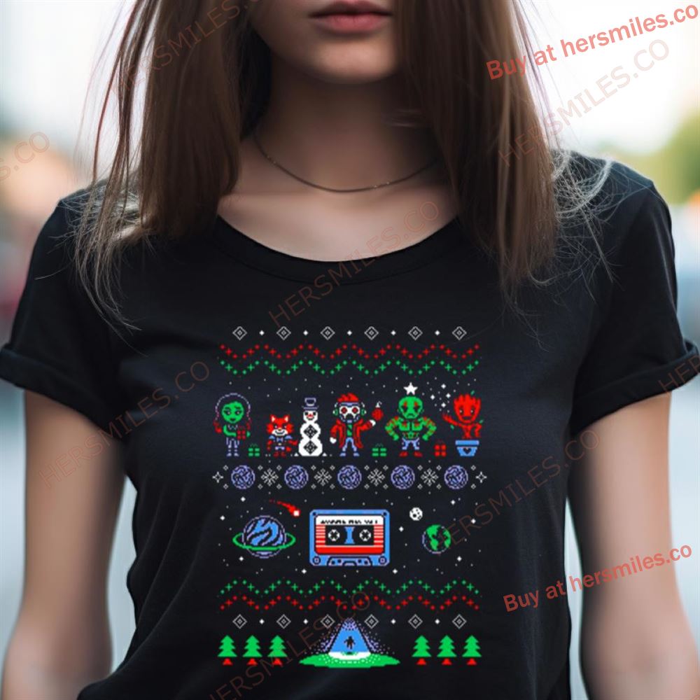 Guardians Of The Galaxy Christmas Shirt Guardians Of The Galaxy Christmas Shirt