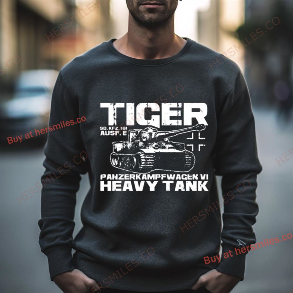 Heavy Tank Tiger I Vintage Shirt