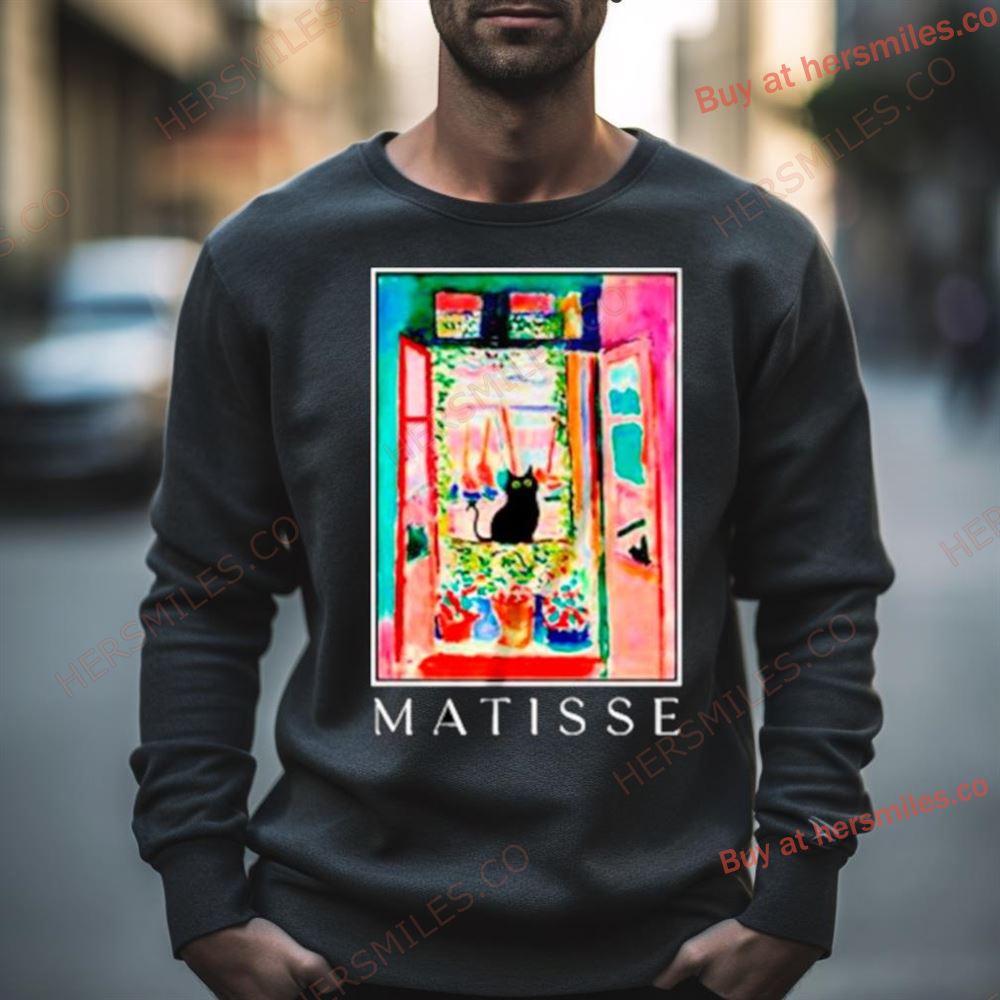 Henri Matisse Open Window Cat Shirt