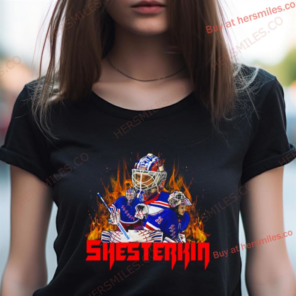 Igor Shesterkin Heavy Metal Shirt Igor Shesterkin Heavy Metal Shirt