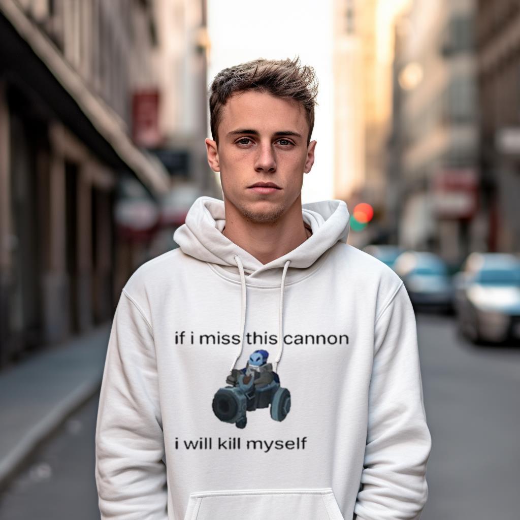 Innawaifu If I Miss This Cannon I Will Kill Myself Shirt Innawaifu If I Miss This Cannon I Will Kill Myself Shirt
