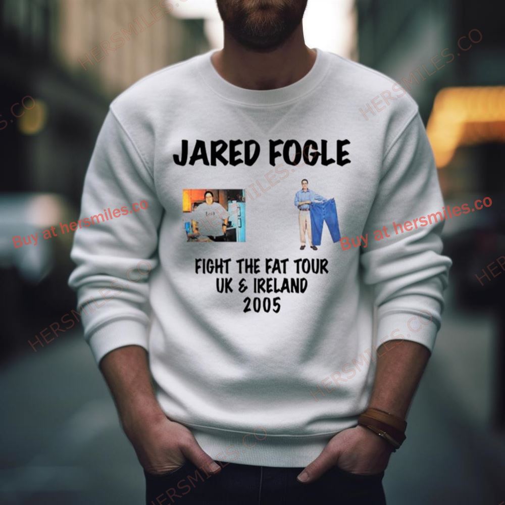 Jared Fogle Fight The Fat Tour Uk And Ireland 2005 Shirt