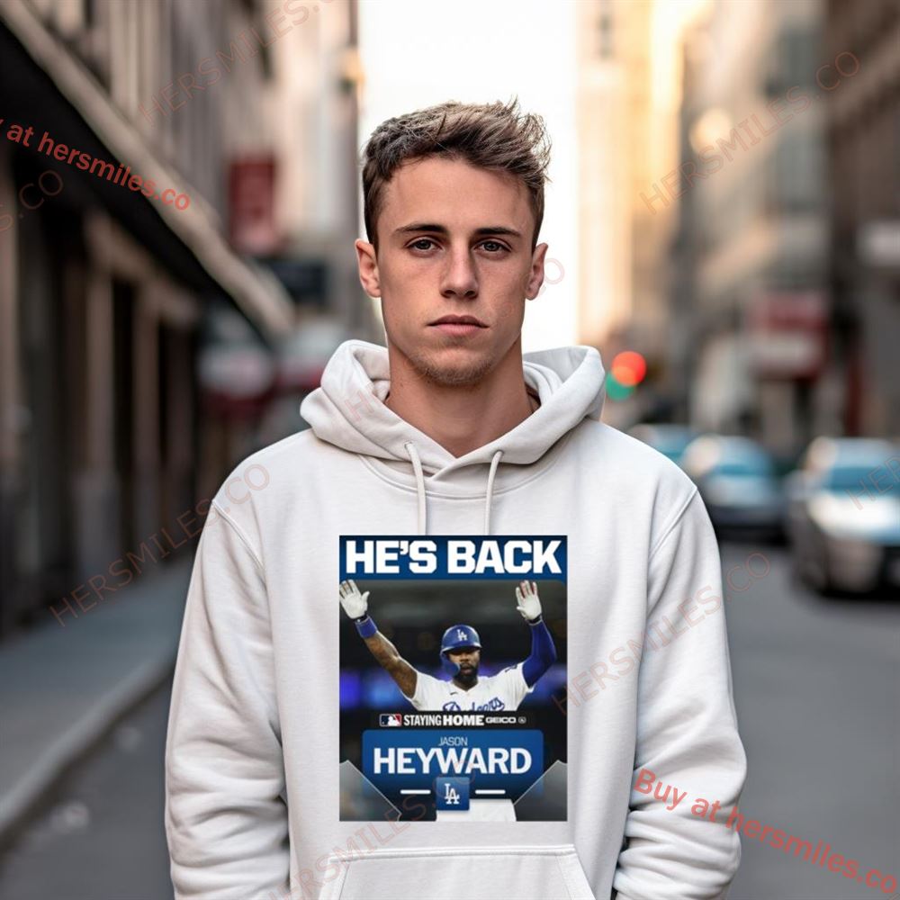 Jason Heyward He'S Back Staying Home Geico Shirt Jason Heyward He'S Back Staying Home Geico Shirt