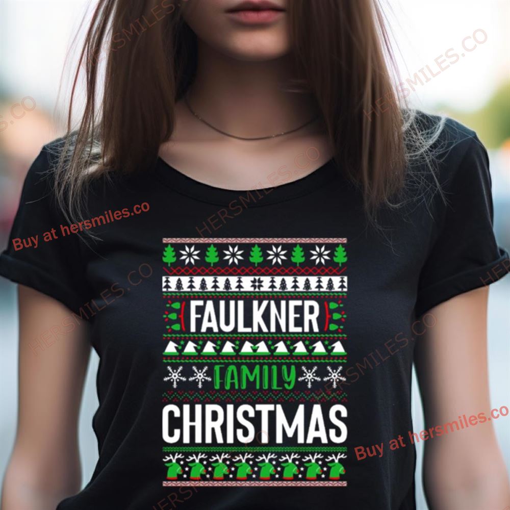 Legend Faulkner Family Christmas Shirt Legend Faulkner Family Christmas Shirt