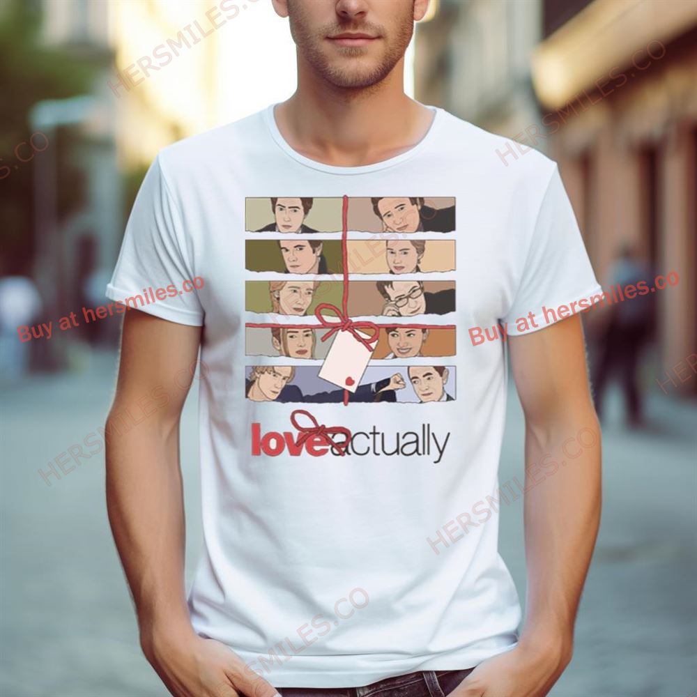 Love Actually Christmas Shirt Love Actually Christmas Shirt