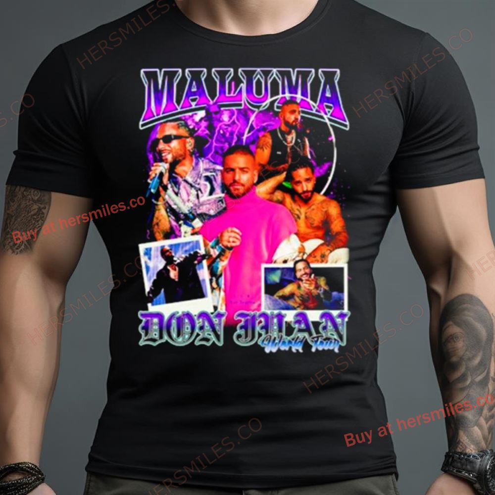 Maluma Don Juan Tour 2023 Shirt