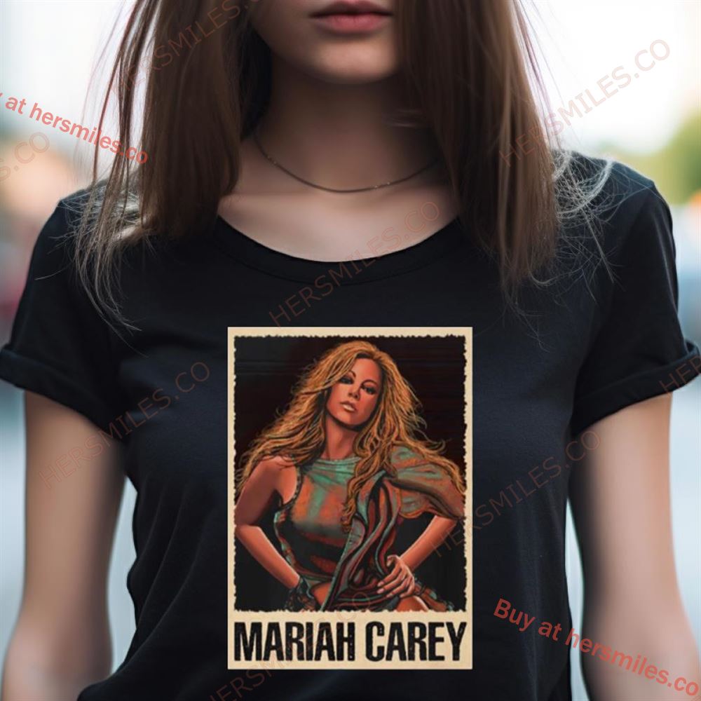 Mariah Carey'S Musical Odyssey Evolving Through Frames Shirt Mariah Carey'S Musical Odyssey Evolving Through Frames Shirt