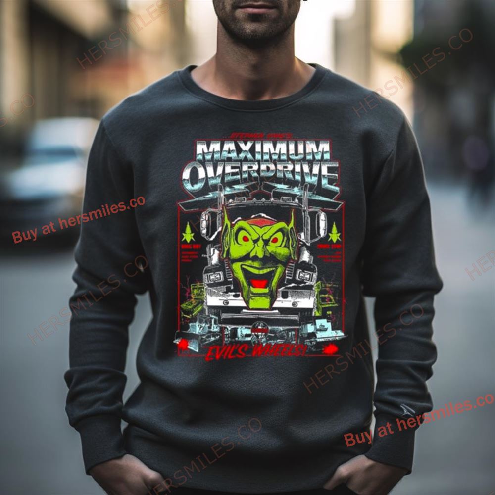 T-Shirt Uomo Maximum Overdrive 'Another Load Of Fun 11' – 100% Cotone
