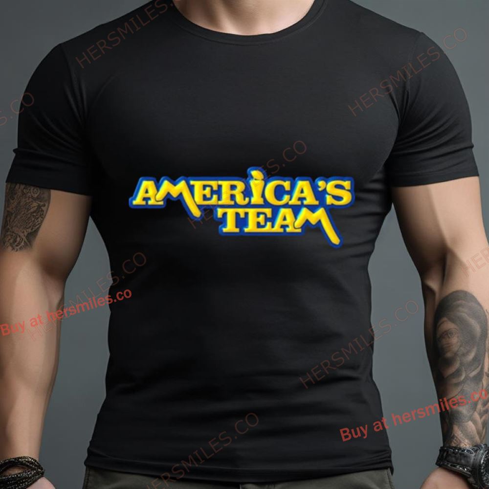 Michigan Wolverines America’S Team Shirt