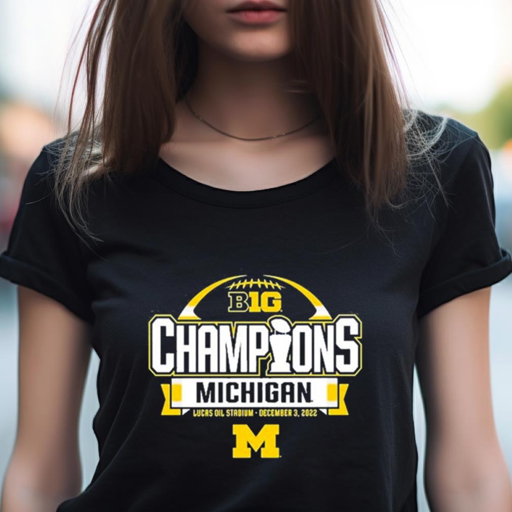 Michigan Wolverines Women'S 2023 Big 10 Football Conference Champions Shirt Michigan Wolverines Women'S 2023 Big 10 Football Conference Champions Shirt