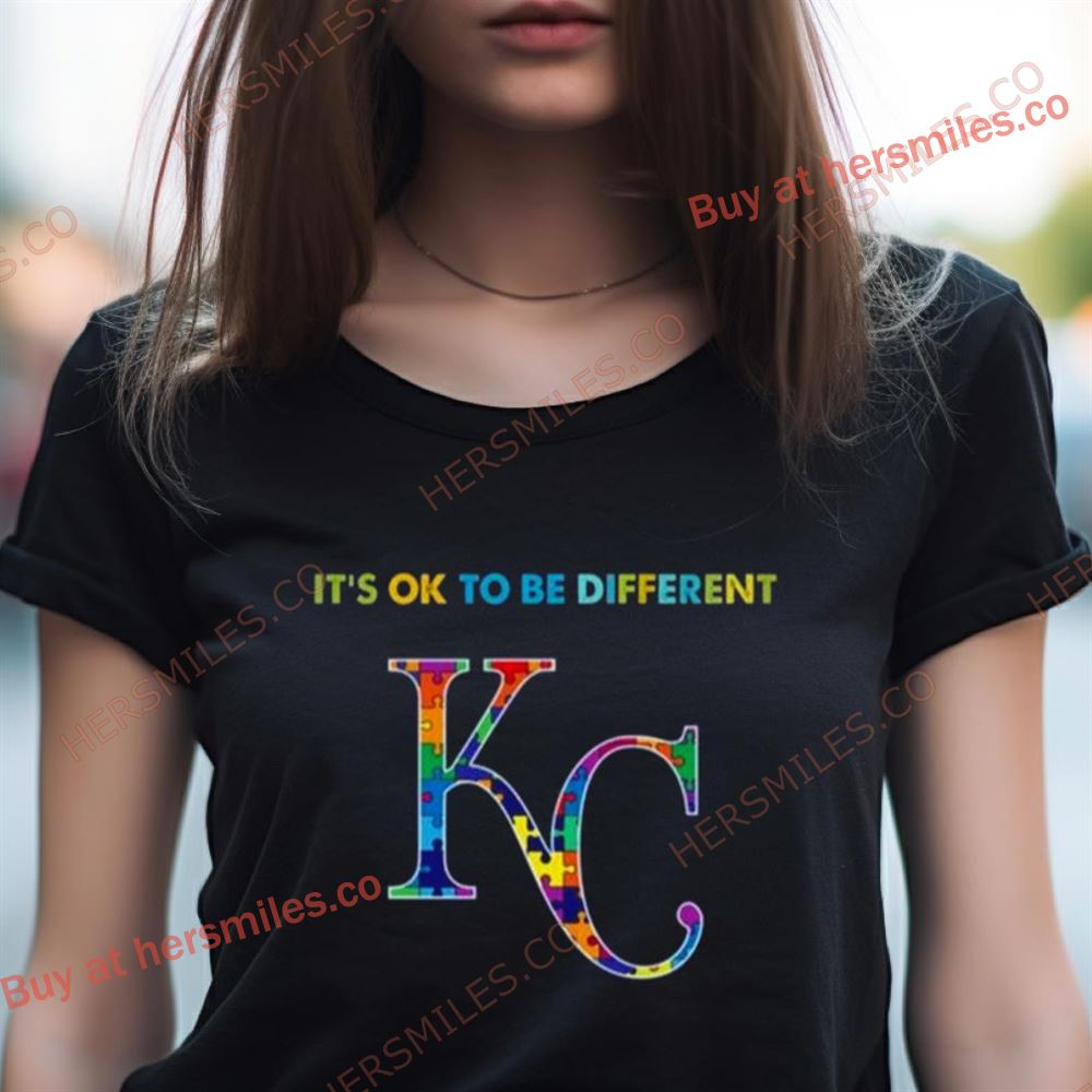 Mlb 2023 Kansas City Royals Autism It'S Ok To Be Different Shirt Mlb 2023 Kansas City Royals Autism It'S Ok To Be Different Shirt