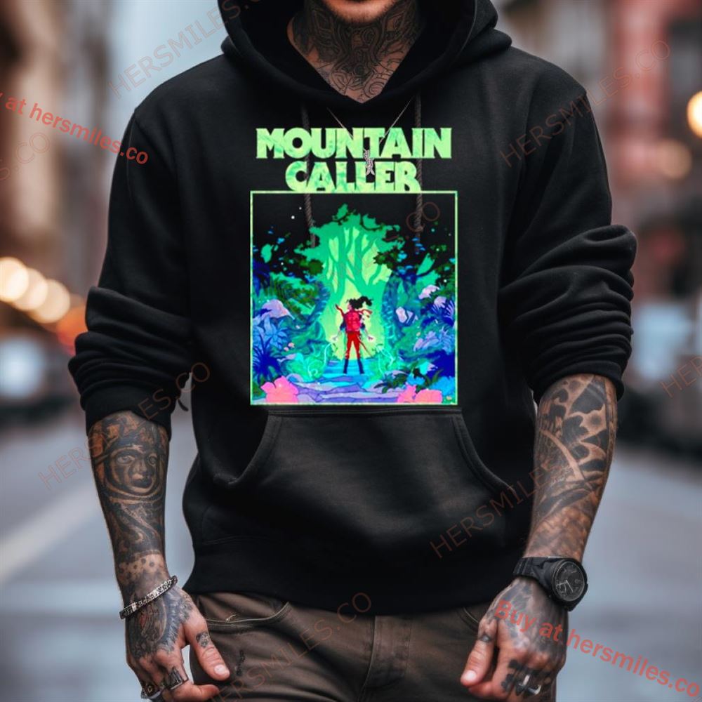 Mountain Caller Green Leaves Shirt Mountain Caller Green Leaves Shirt