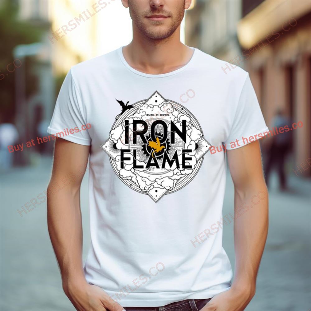 Novel Art Iron Flame Shirt