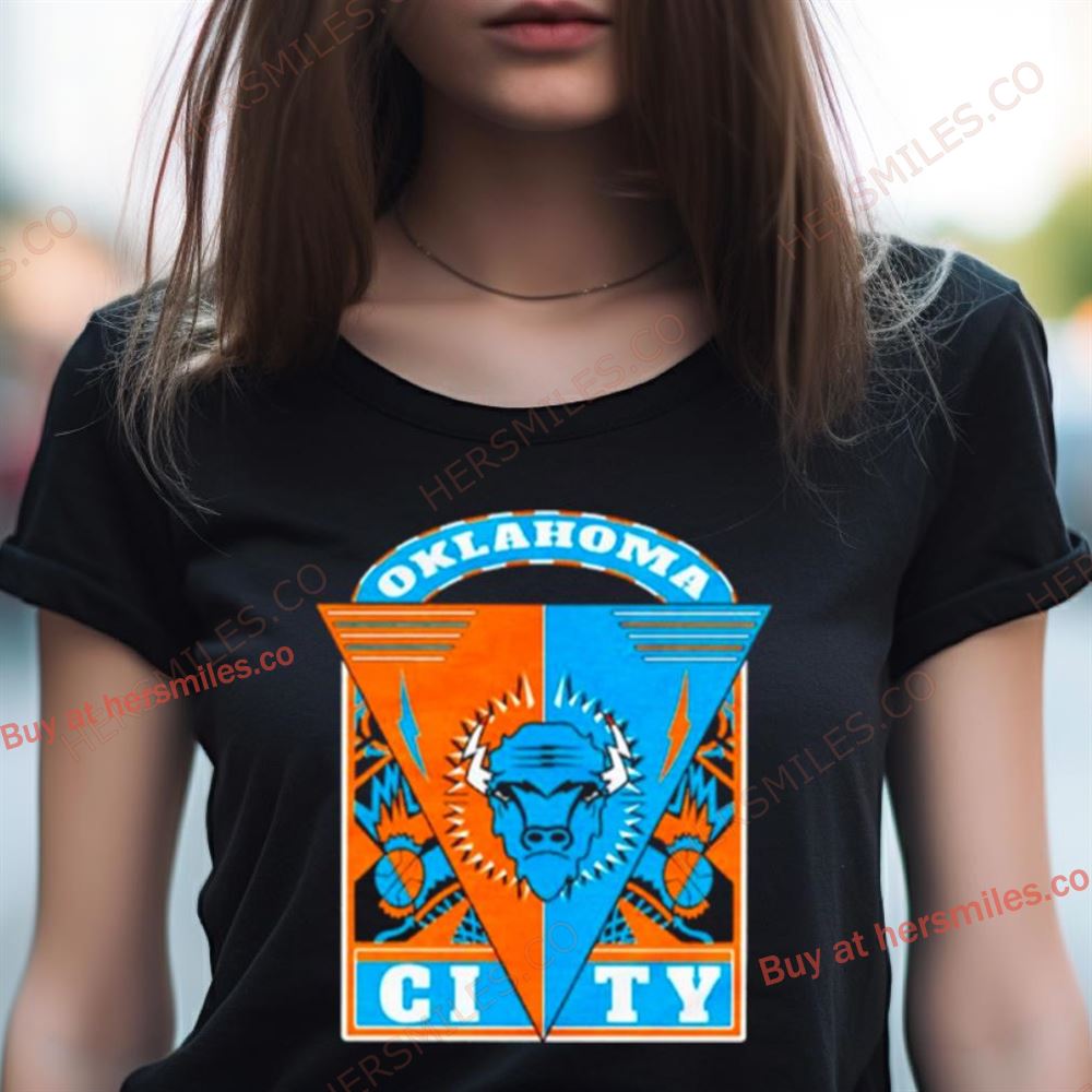 Oklahoma City Basketball Bulls Logo Shirt Oklahoma City Basketball Bulls Logo Shirt