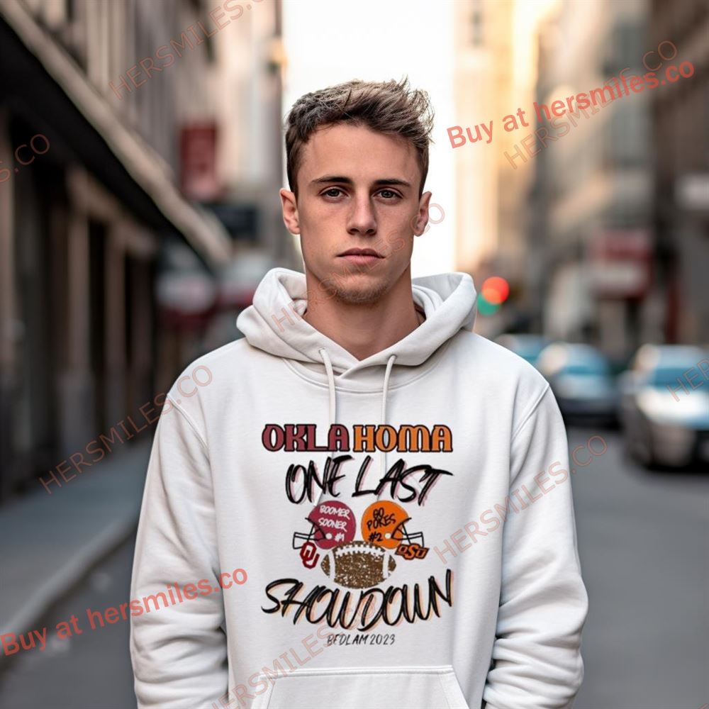 Oklahoma Sooners Vs Oklahoma State Cowboys 2023 One Last Showdown Shirt Oklahoma Sooners Vs Oklahoma State Cowboys 2023 One Last Showdown Shirt