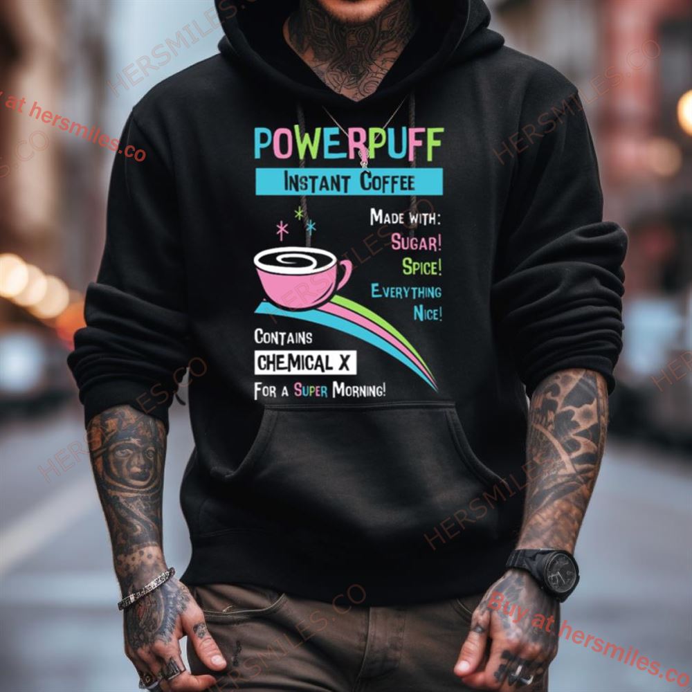 Powerpuff Coffee Shirt Powerpuff Coffee Shirt