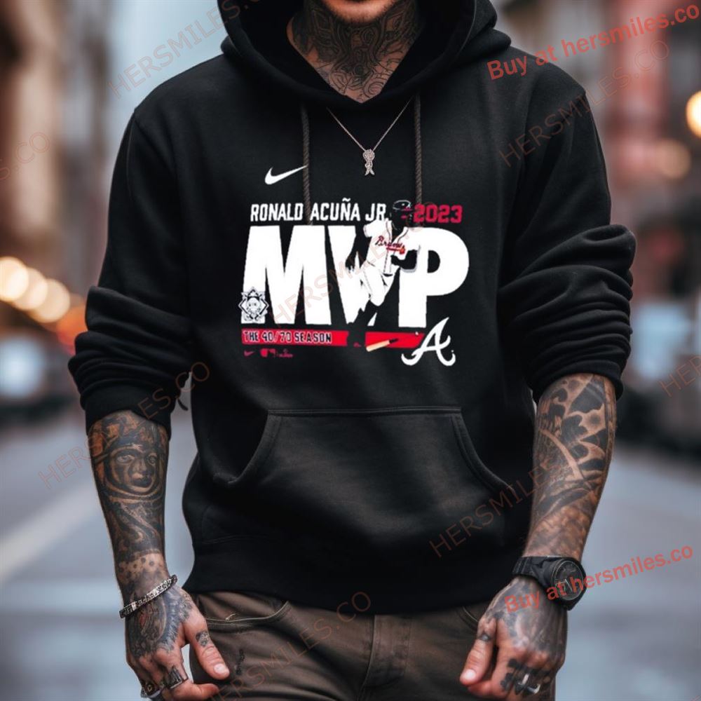 Ronald Acuña Jr. Atlanta Braves Nike 2023 Nl Mvp Shirt Ronald Acuña Jr. Atlanta Braves Nike 2023 Nl Mvp Shirt