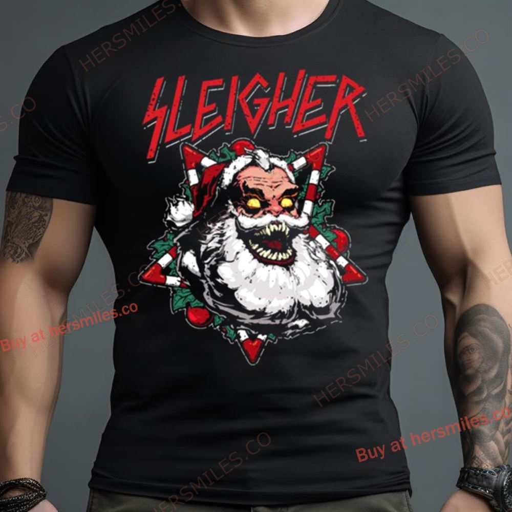 Santa Sleigher Christmas Shirt