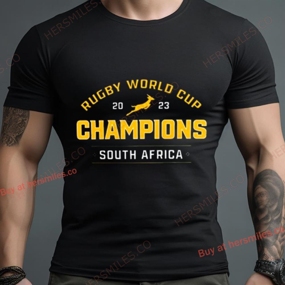 South Africa Rugby World Cup 2023 Champions Shirt South Africa Rugby World Cup 2023 Champions Shirt