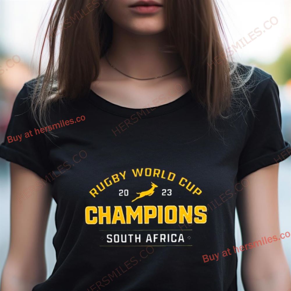 South Africa Rugby World Cup 2023 Champions Shirt South Africa Rugby World Cup 2023 Champions Shirt