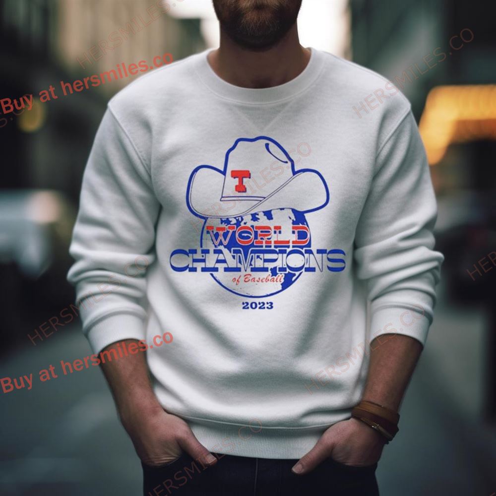 Texas Cowboys Hat World Champions Of Baseball 2023 Shirt