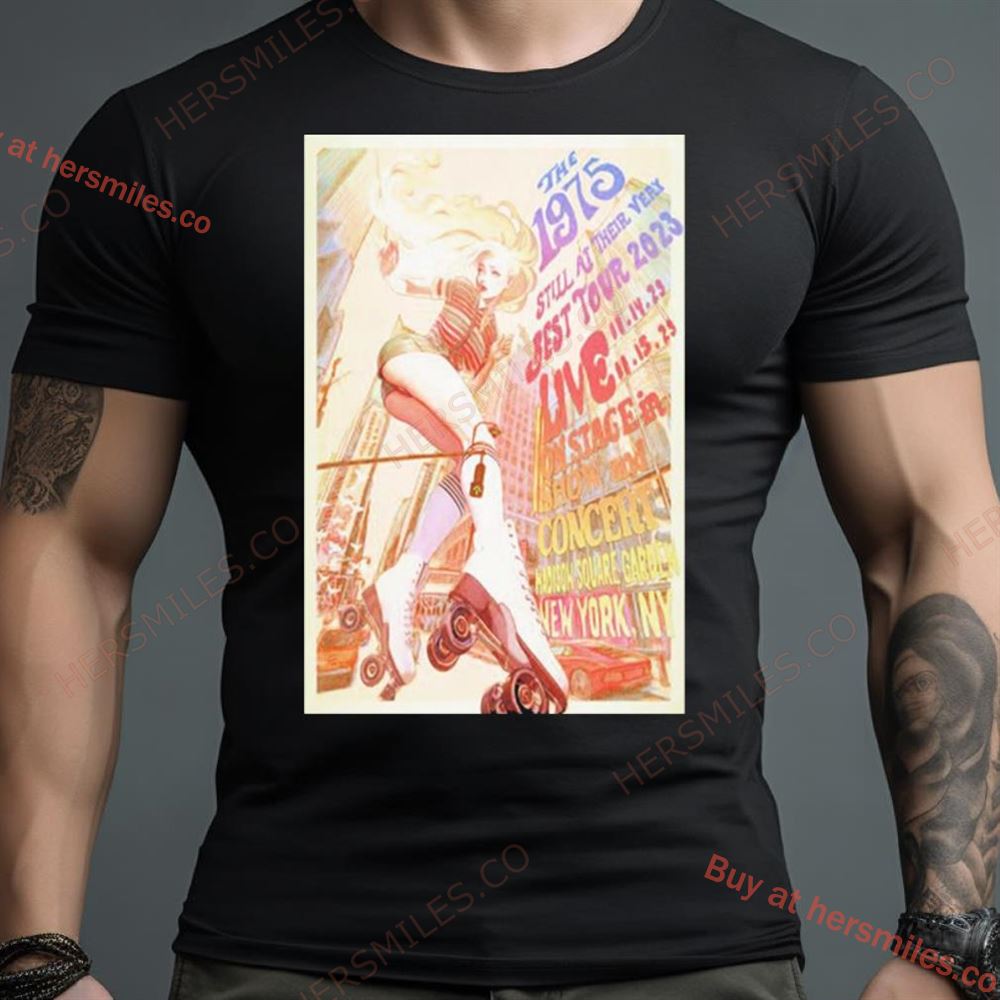 The 1975 Concert New York City Nov 14 15 2023 Poster Shirt
