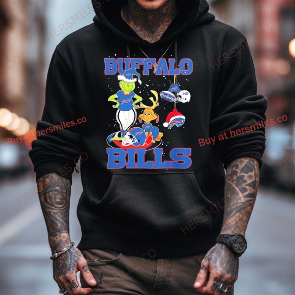 The Grinch And Dog Buffalo Bills Ornament Christmas 2023 Shirt The Grinch And Dog Buffalo Bills Ornament Christmas 2023 Shirt