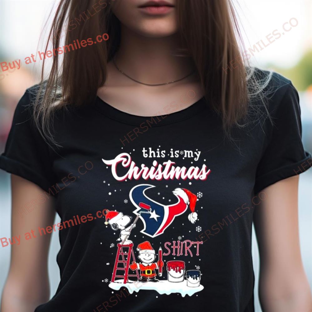 This Is My Christmas Shirt Houston Texas X Snoopy Shirt This Is My Christmas Shirt Houston Texas X Snoopy Shirt