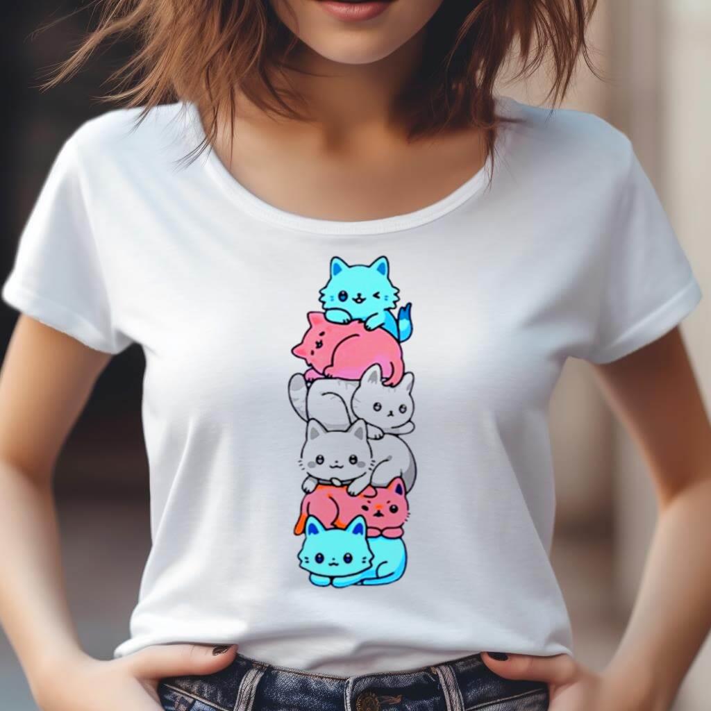 Transgender Cat Pride Shirt Transgender Cat Pride Shirt