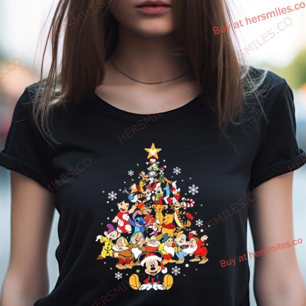 Walt Disney Christmas Tree 2023 Shirt Walt Disney Christmas Tree 2023 Shirt