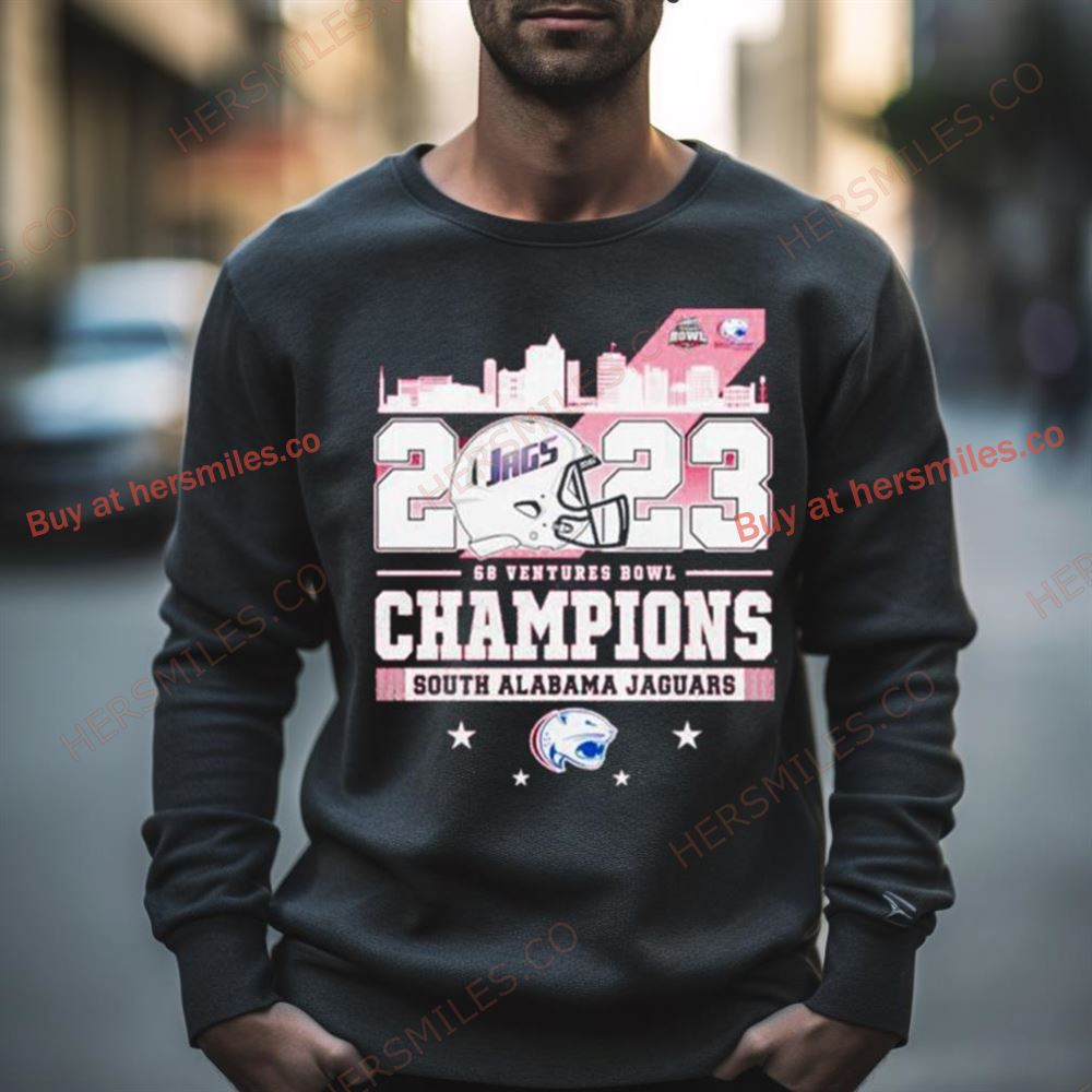 2023 68 Ventures Bowl Champions South Alabama Jaguars Shirt