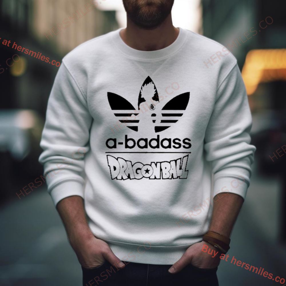 A Badass Adidas Parody Son Goku Dragon Ball Shirt