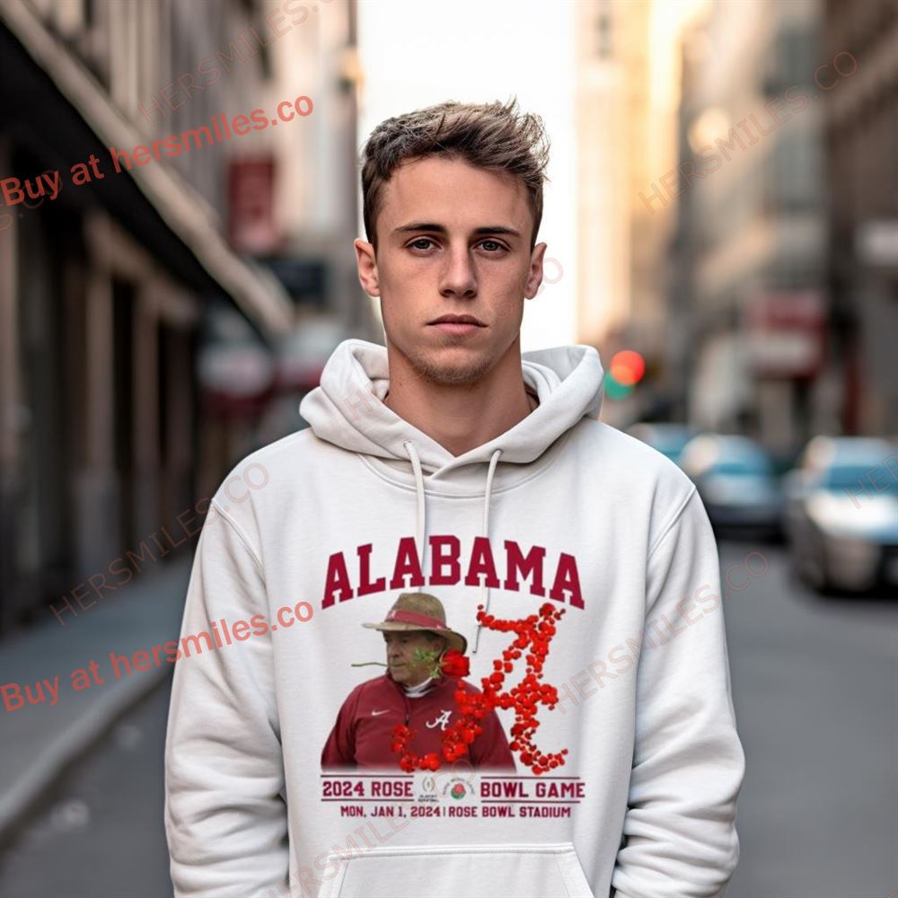 Alabama Crimson Tide Nick Saban Rose Bowl 2024 Cfp Football Semifinal Shirt Alabama Crimson Tide Nick Saban Rose Bowl 2024 Cfp Football Semifinal Shirt