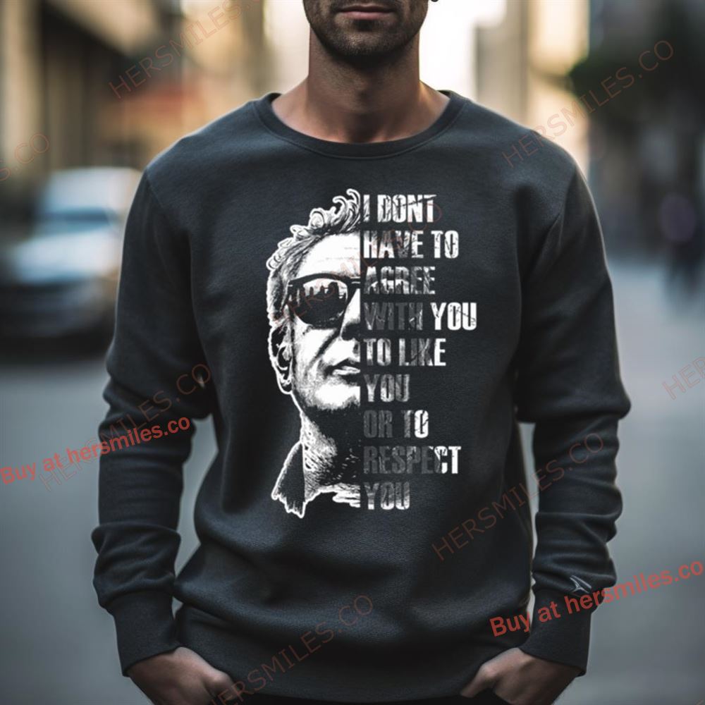 Anthony Bourdain Bw Bourdain Shirt