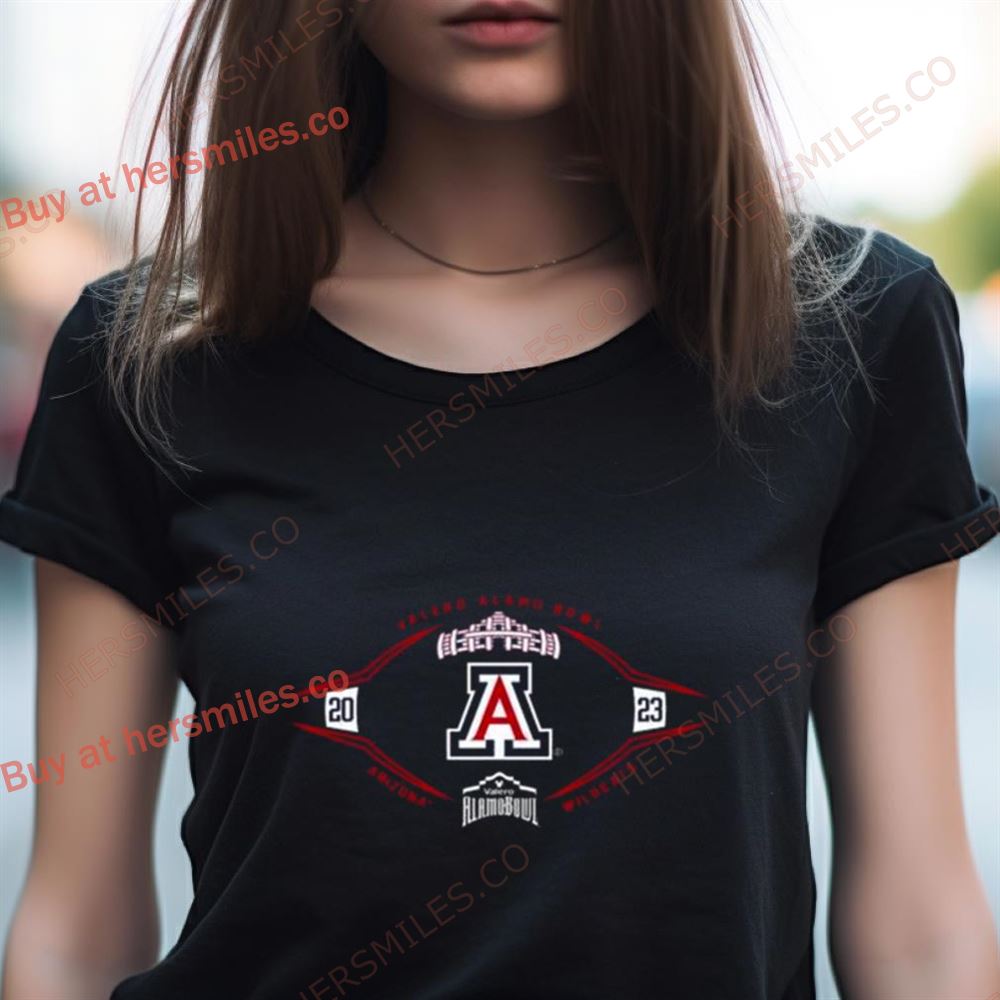 Arizona Wildcats Football 2023 Valero Alamo Bowl Shirt Arizona Wildcats Football 2023 Valero Alamo Bowl Shirt