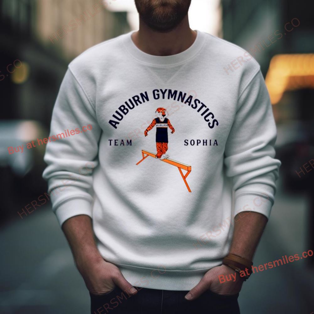 Auburn Gymnastics Team Sophia Shirt