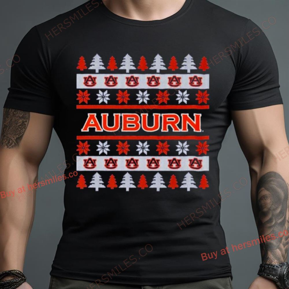 Auburn Tigers Holiday Ugly Christmas Shirt