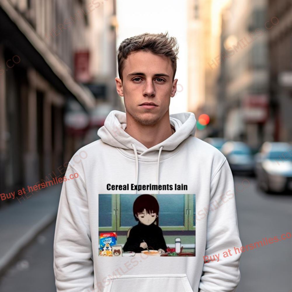 Cereal Experiments Lain Shirt Cereal Experiments Lain Shirt