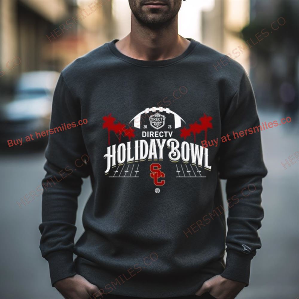 College Football Bowl Games 2023 Holiday Bowl Usc Trojans Logo Shirt