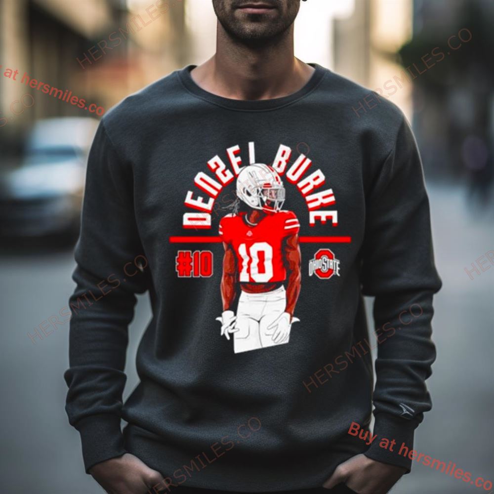 Denzel Burke Ohio State Buckeyes 10 Players Shirt