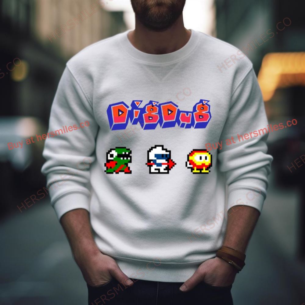 Dig Dug 2 Cute Logo Shirt Dig Dug 2 Cute Logo Shirt