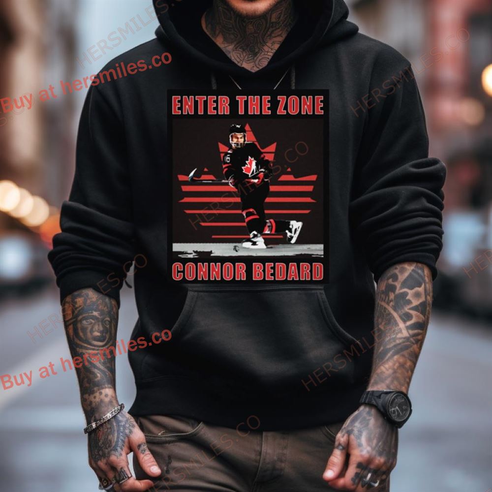 Enter The Zone Connor Bedard Shirt Enter The Zone Connor Bedard Shirt