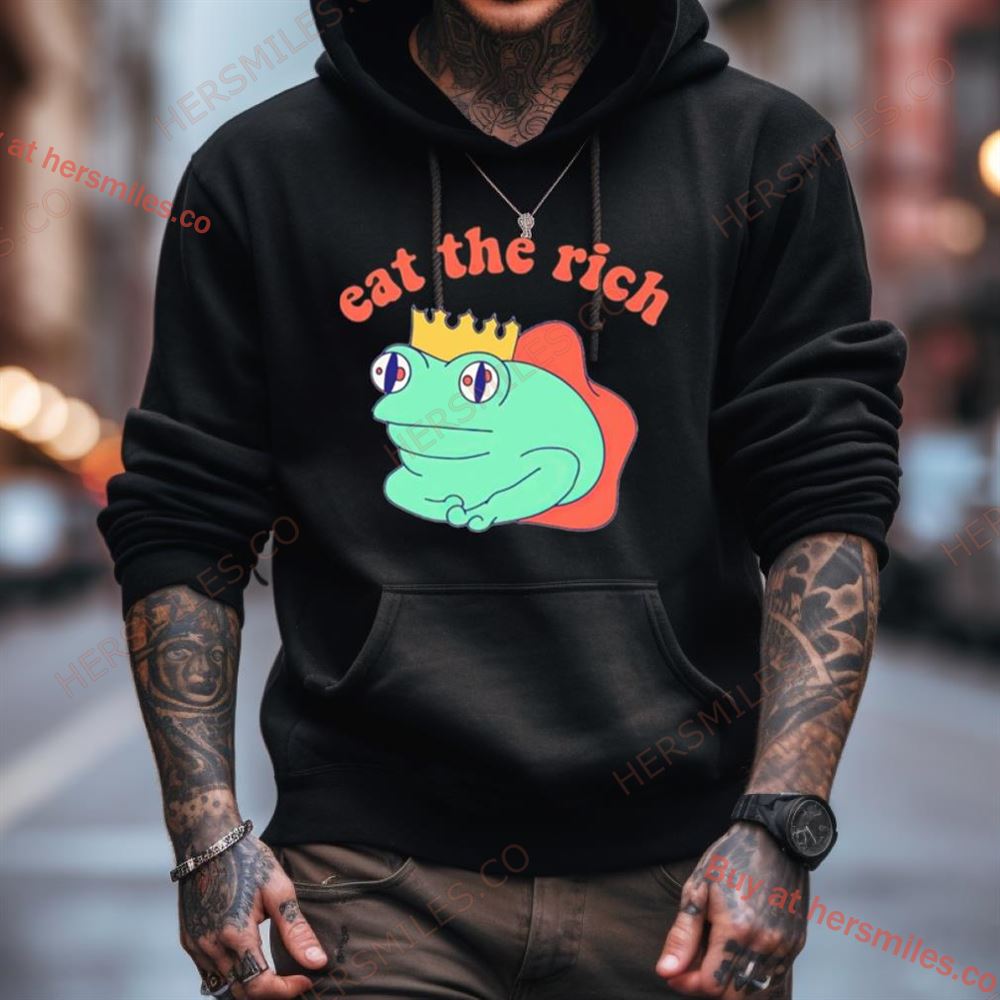 Frog King Eat The Rich Shirt Frog King Eat The Rich Shirt